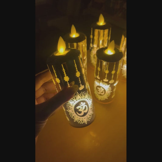 Realistic Moving Flame LED Light